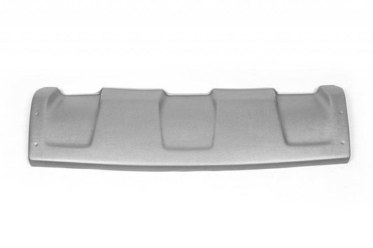 The front bumper spoiler (ABS, grey) for Renault Duster 2008-2017 - Reelken Auto
