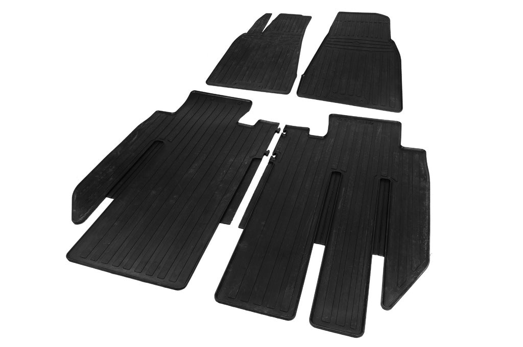 Rubber Floor Mats 2019+ (7-Seater, Stingray Premium) for Tesla Model X 2015- - image 2