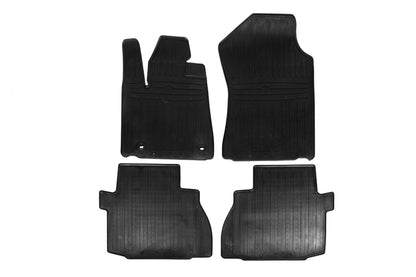 Rubber Floor Mats (2 Rows, Stingray Premium) for Toyota Sequoia 2007-2022 - image 1