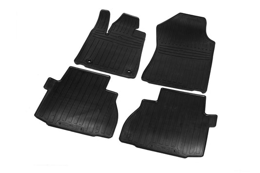 Rubber Floor Mats (2 Rows, Stingray Premium) for Toyota Sequoia 2007-2022 - image 2
