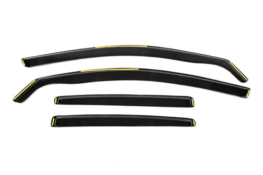 In-channel window deflectors (HB, 4 pcs, Esa) for Mercedes A-сlass W177 2018- - image 1