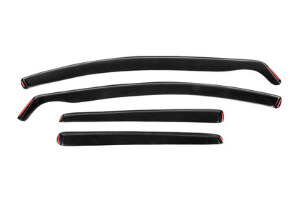In-channel window deflectors (HB, 4 pcs, Esa) for Seat Leon 2013-2020 - image 1