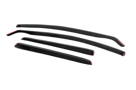 In-channel window deflectors (HB, 4 pcs, Esa) for Seat Leon 2013-2020 - image 2