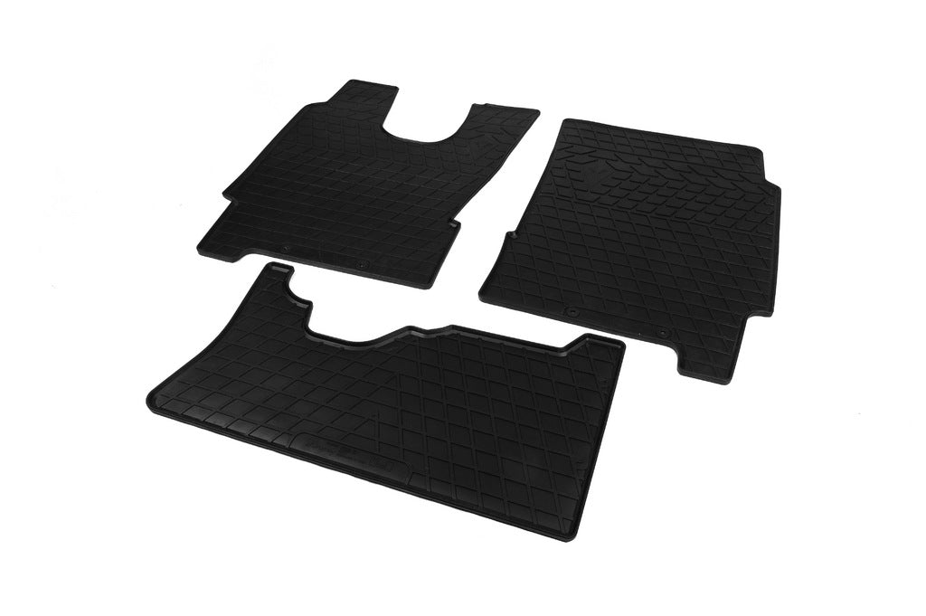 Rubber Floor Mats (3 pcs, Stingray Premium) for Iveco Eurocargo IV 2015- - image 2