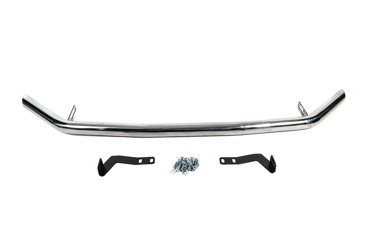 Front bumper guard ST008 (2017-2021, stainless steel) for Nissan Qashqai 2014-2021 - image 2