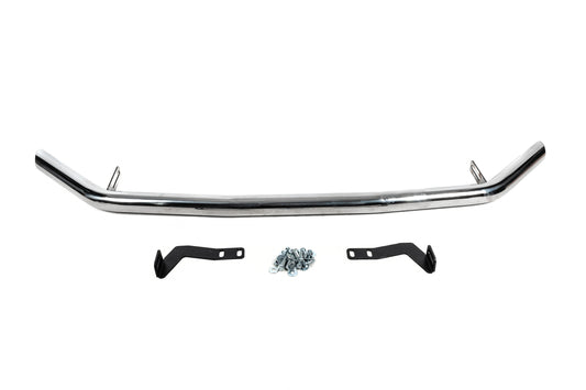 Front bumper guard ST008 (2017-2021, stainless steel) for Nissan Qashqai 2014-2021 - image 2