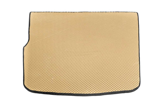 Trunk mat V2 (EVA, beige) for Volkswagen Touareg 2010-2018 - Reelken Auto