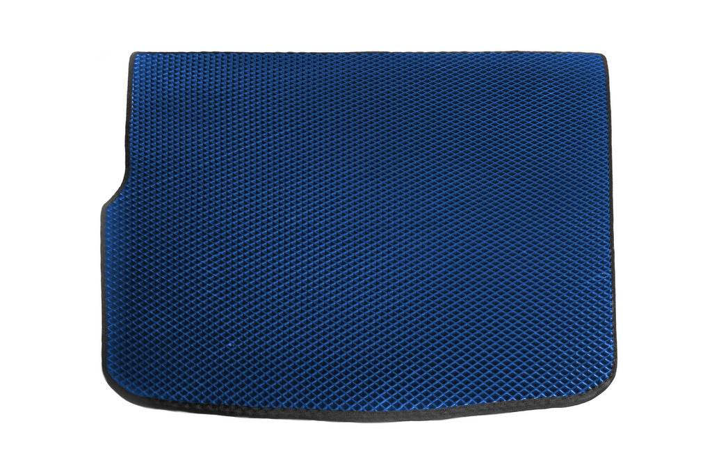 Trunk mat V2 (EVA, Blue) for Volkswagen Touareg 2010-2018 - Reelken Auto