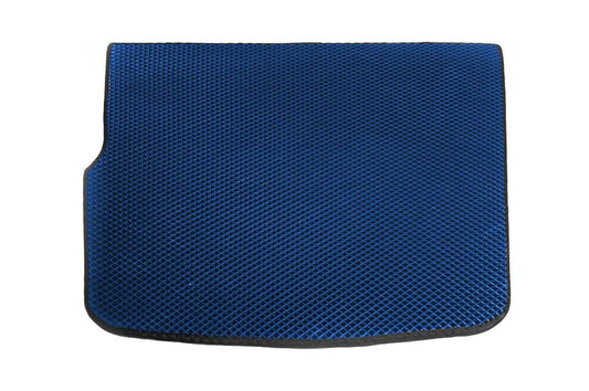 Trunk mat V2 (EVA, Blue) for Volkswagen Touareg 2010-2018 - Reelken Auto