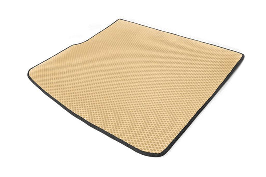 Trunk mat V2 (EVA, beige) for Volkswagen Touareg 2010-2018 - Reelken Auto