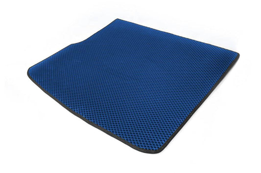 Trunk mat V2 (EVA, Blue) for Volkswagen Touareg 2010-2018 - Reelken Auto