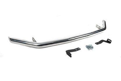 Front bumper guard ST008 (2017-2021, stainless steel) for Nissan Qashqai 2014-2021 - image 4