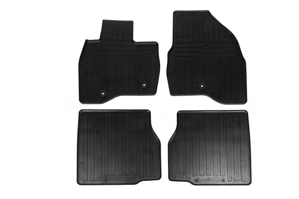 Rubber Floor Mats (4 pcs, Stingray Premium) for Ford Explorer 2011-2019 - image 1