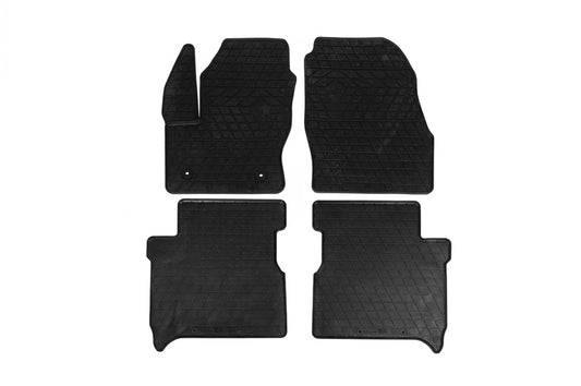Rubber floor mats for Tourneo Connect (4 pcs, Stingray Premium) for Ford Connect 2014-2021 - image 1