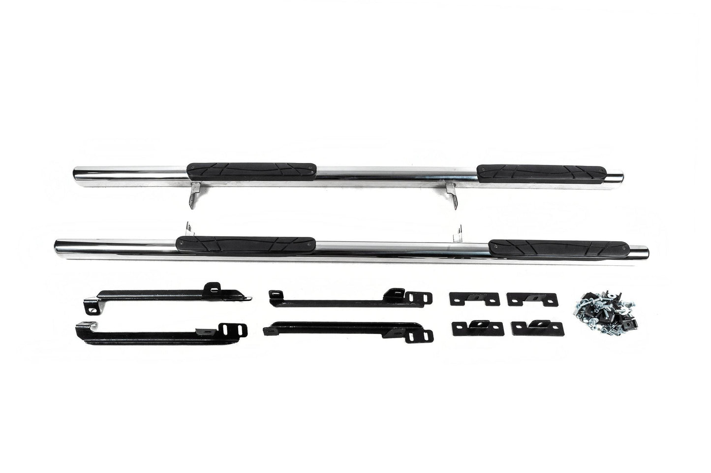 The side tube (2 PCs., stainless.) for Nissan Qashqai 2014-2021 - Reelken Auto