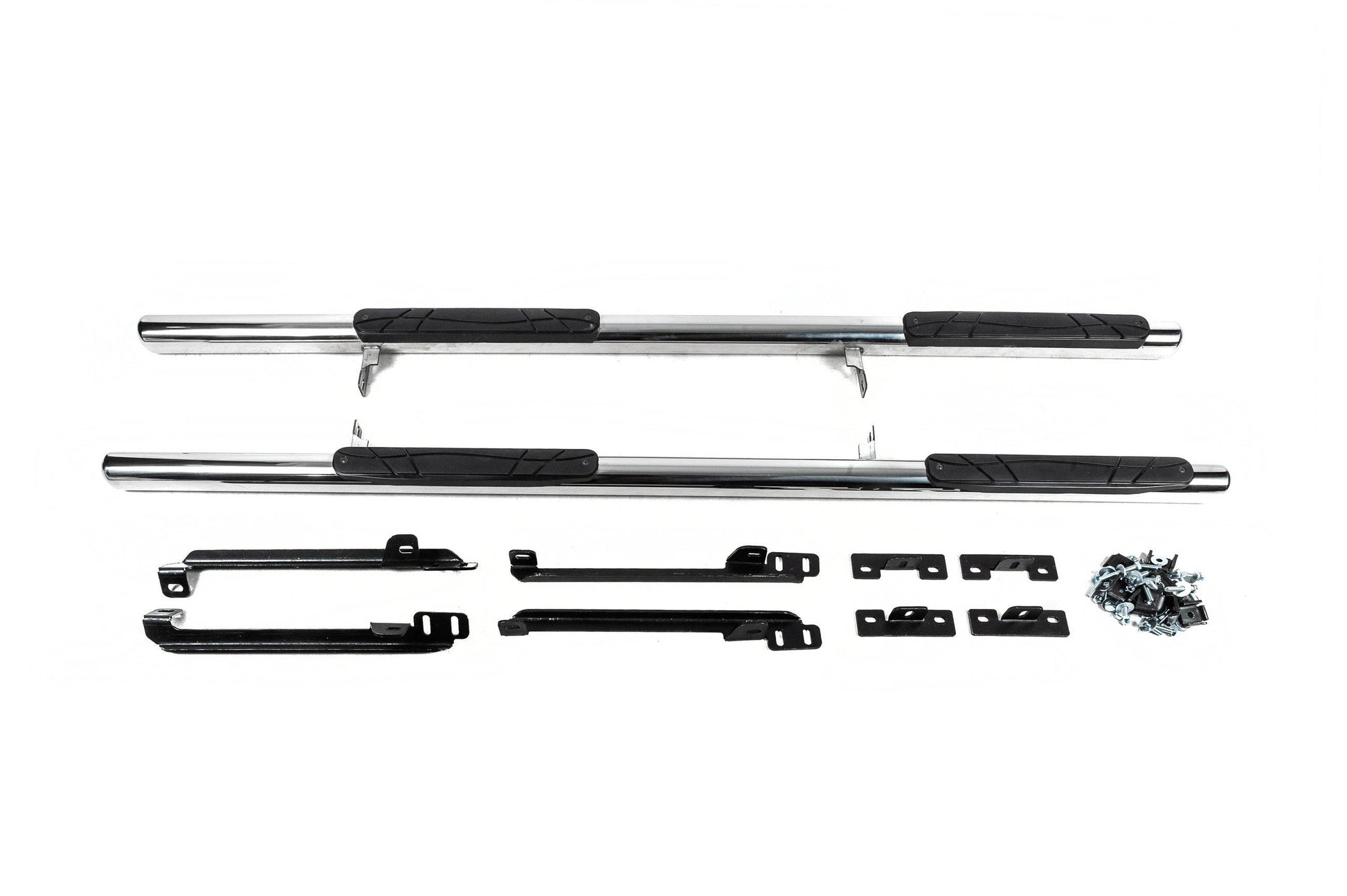 The side tube (2 PCs., stainless.) for Nissan Qashqai 2014-2021 - Reelken Auto