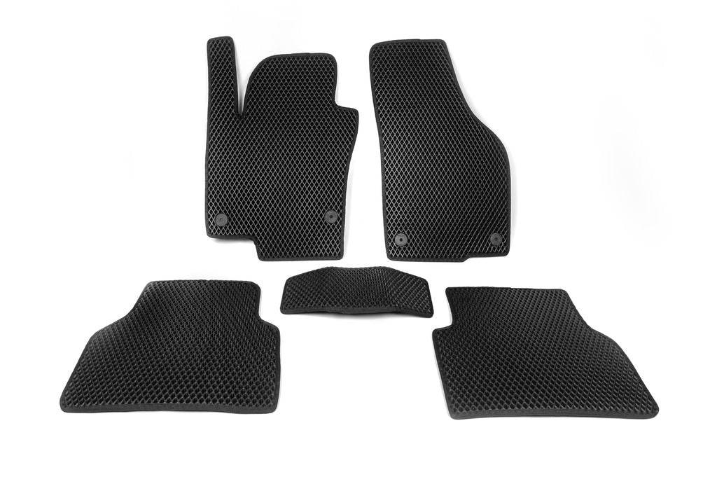 EVA mats (black) for Volkswagen Tiguan 2007-2016 - Reelken Auto