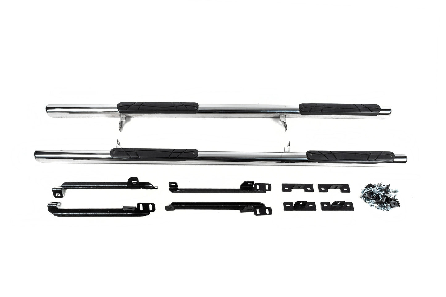 Side Bars (2014-2017, 2 pcs, Stainless Steel) for Nissan Qashqai 2014-2021 - image 2