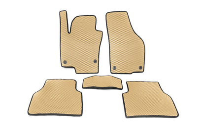 EVA Floor Mats (Beige) for Volkswagen Tiguan 2007-2016 - image 1