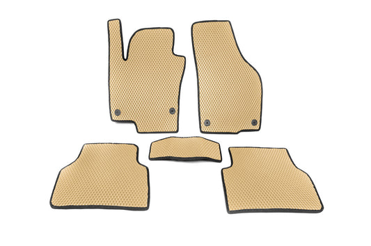 EVA Floor Mats (Beige) for Volkswagen Tiguan 2007-2016 - image 1