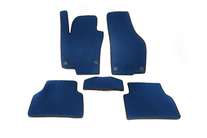 EVA Floor Mats (Blue) for Volkswagen Tiguan 2007-2016 - image 1
