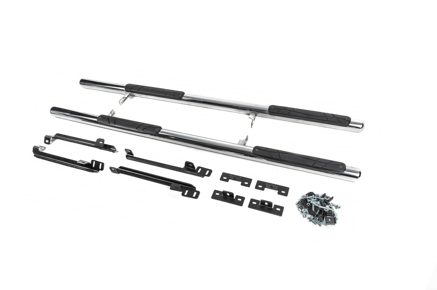The side tube (2 PCs., stainless.) for Nissan Qashqai 2014-2021 - Reelken Auto