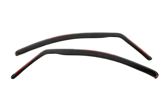 In-Channel Wind Deflectors (2 pcs, Esa) for Mercedes Vito W639 2004-2014 - image 1