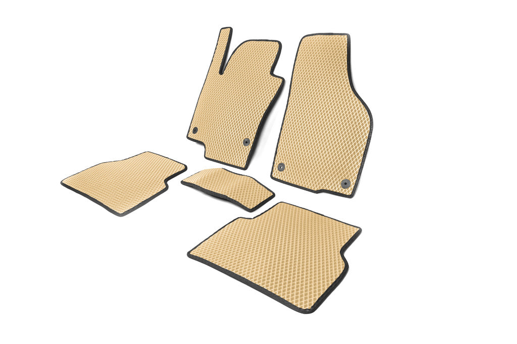 EVA Floor Mats (Beige) for Volkswagen Tiguan 2007-2016 - image 2