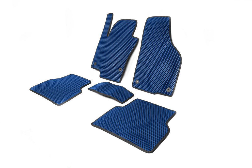 EVA Floor Mats (Blue) for Volkswagen Tiguan 2007-2016 - image 2