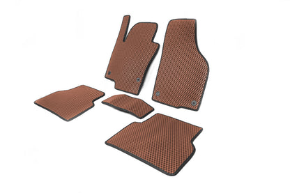 EVA Floor Mats (Brown) for Volkswagen Tiguan 2007-2016 - image 2