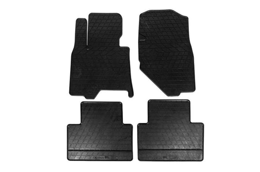 Rubber mats (4 PCs, Premium Stingray) for Infiniti EX 2007-2013 - Reelken Auto