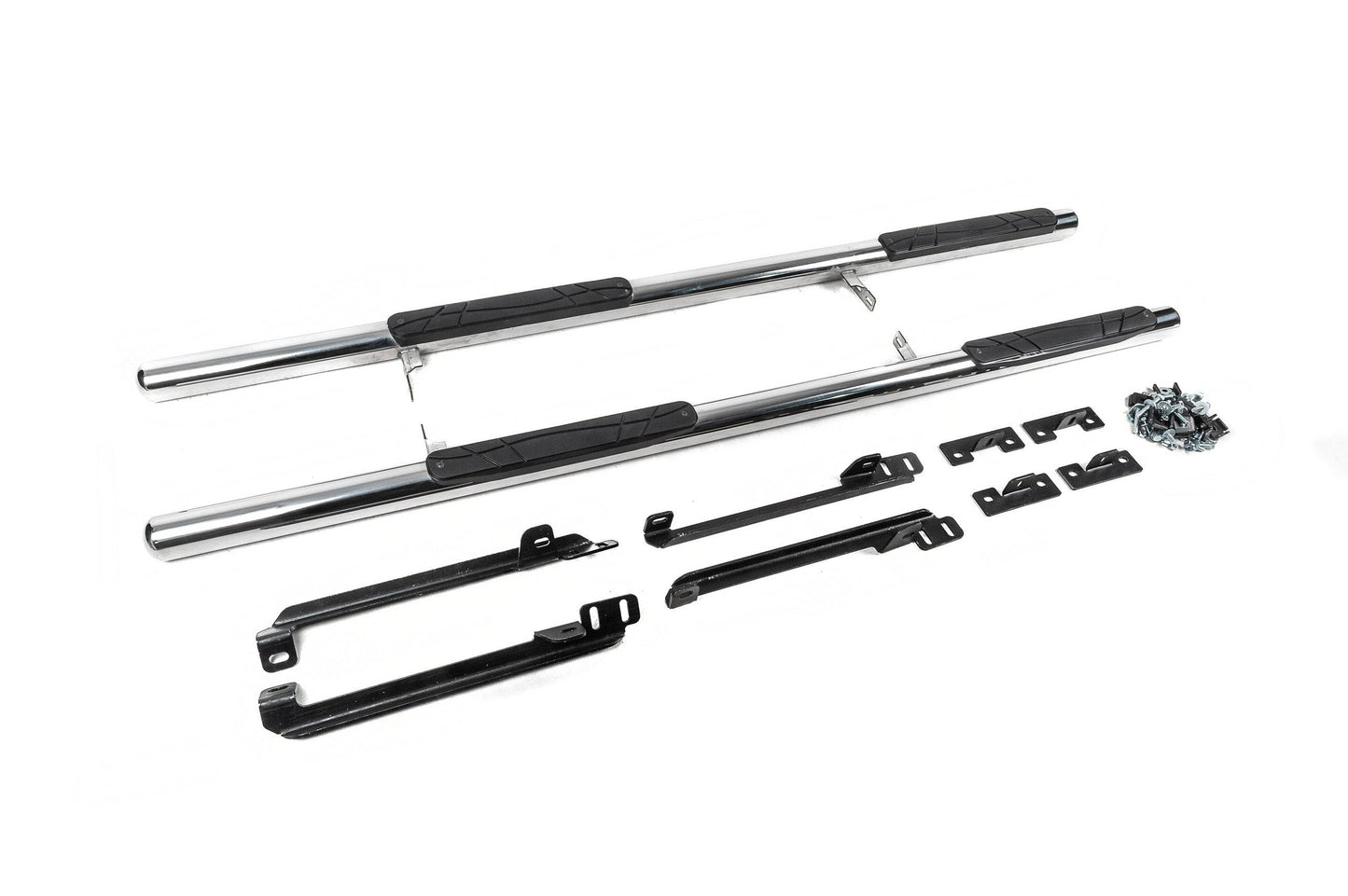 The side tube (2 PCs., stainless.) for Nissan Qashqai 2014-2021 - Reelken Auto