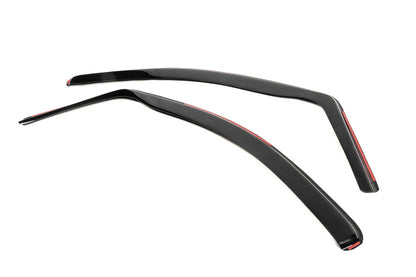 In-Channel Wind Deflectors (2 pcs, Esa) for Mercedes Vito W639 2004-2014 - image 2