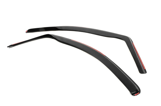 In-Channel Wind Deflectors (2 pcs, Esa) for Mercedes Vito W639 2004-2014 - image 2