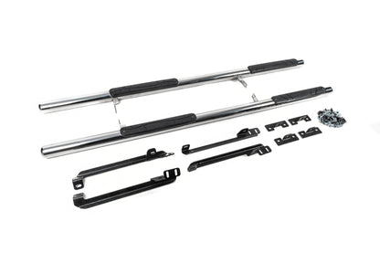 Side Bars (2014-2017, 2 pcs, Stainless Steel) for Nissan Qashqai 2014-2021 - image 4