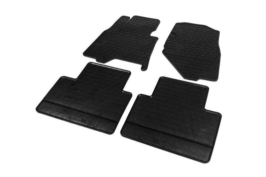 Rubber mats (4 PCs, Premium Stingray) for Infiniti EX 2007-2013 - Reelken Auto