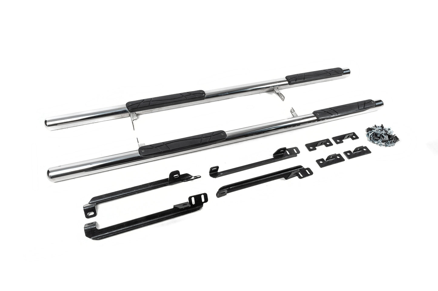 Side Bars (2014-2017, 2 pcs, Stainless Steel) for Nissan Qashqai 2014-2021 - image 4
