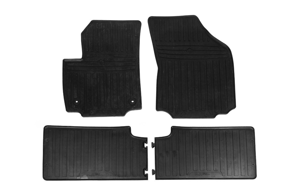 Rubber Floor Mats (4 pcs, Stingray Premium) for Chevrolet Equinox 2018-2025 - image 1