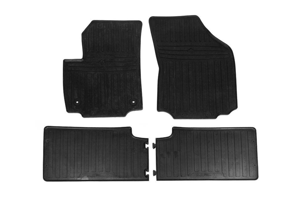 Rubber mats (4 pcs, Stingray Premium) for Chevrolet Equinox 2018-2025 - Reelken Auto