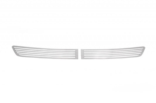 Hood cover trim (2 pcs, stainless steel) for Volkswagen Crafter 2006-2016 - image 2
