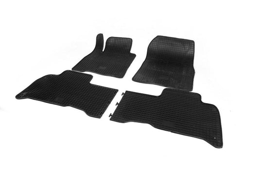 Rubber mats (4 pieces, Polytep, 2007-2021) for Toyota Land Cruiser 200 - Reelken Auto