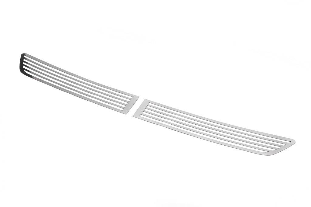 Cover on the hood (2 pieces, stainless steel) for Volkswagen Crafter 2006-2016 - Reelken Auto