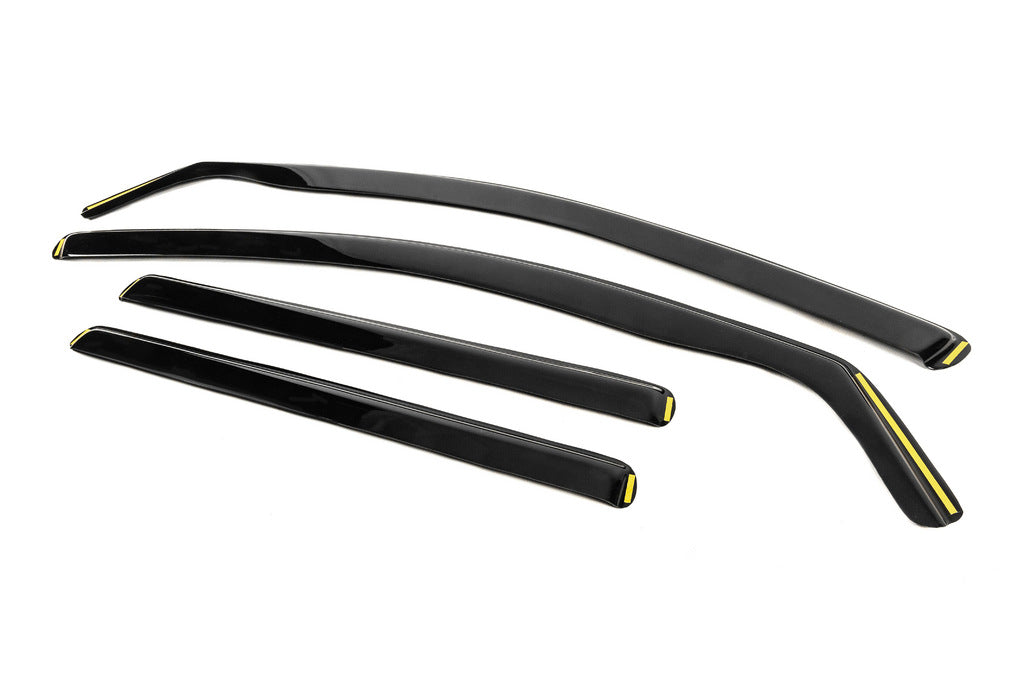 In-Channel Wind Deflectors (SW, 4 pcs, Esa) for Volkswagen Passat B6 2006-2012 - image 2