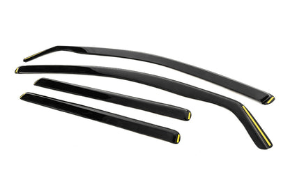 In-Channel Wind Deflectors (SW, 4 pcs, Esa) for Volkswagen Passat B6 2006-2012 - image 2