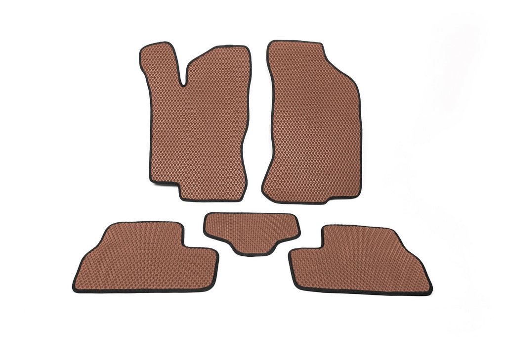 EVA Floor Mats (Brown) for Datsun mi-DO 2015-2020 - image 1