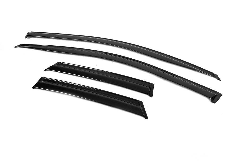 Windbreakers (4 pcs, EuroCap) for Opel Crossland X - Reelken Auto