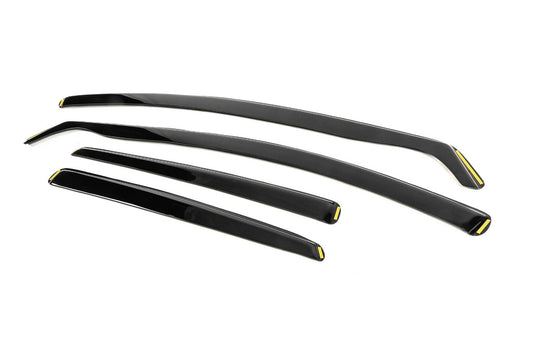 Insert windbreakers (semi-transparent, 4 pcs, Esa) for Seat Leon 2013-2020 - image 2