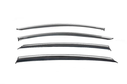 HB chrome windbreakers (4 pcs, Niken) for Opel Astra K 2016-2021 - Reelken Auto