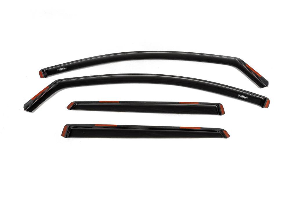 Plug-in visors (4 pcs, HIC) for Nissan Qashqai 2014-2021 - Reelken Auto