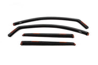 Plug-in visors (4 pcs, HIC) for Nissan Qashqai 2014-2021 - Reelken Auto